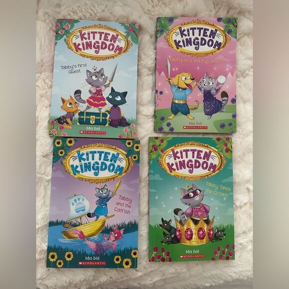Kitten Kingdom books bundle 1 - 4 paperback - Picture 1 of 4